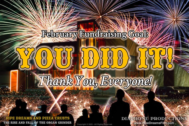You Did It! February Fundraising Goal Met!