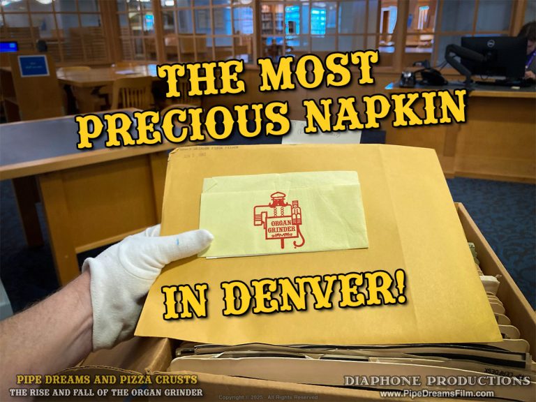 The Most Precious Napkin in Denver!