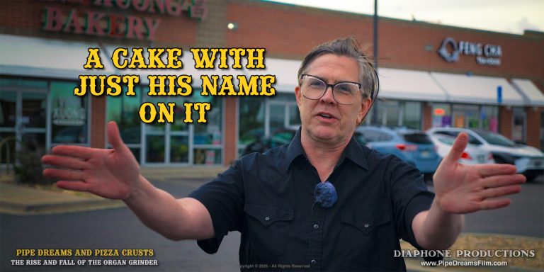 A Cake With Just His Name On It