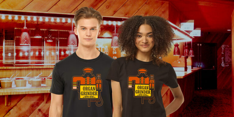 New! Official Organ Grinder T-Shirts