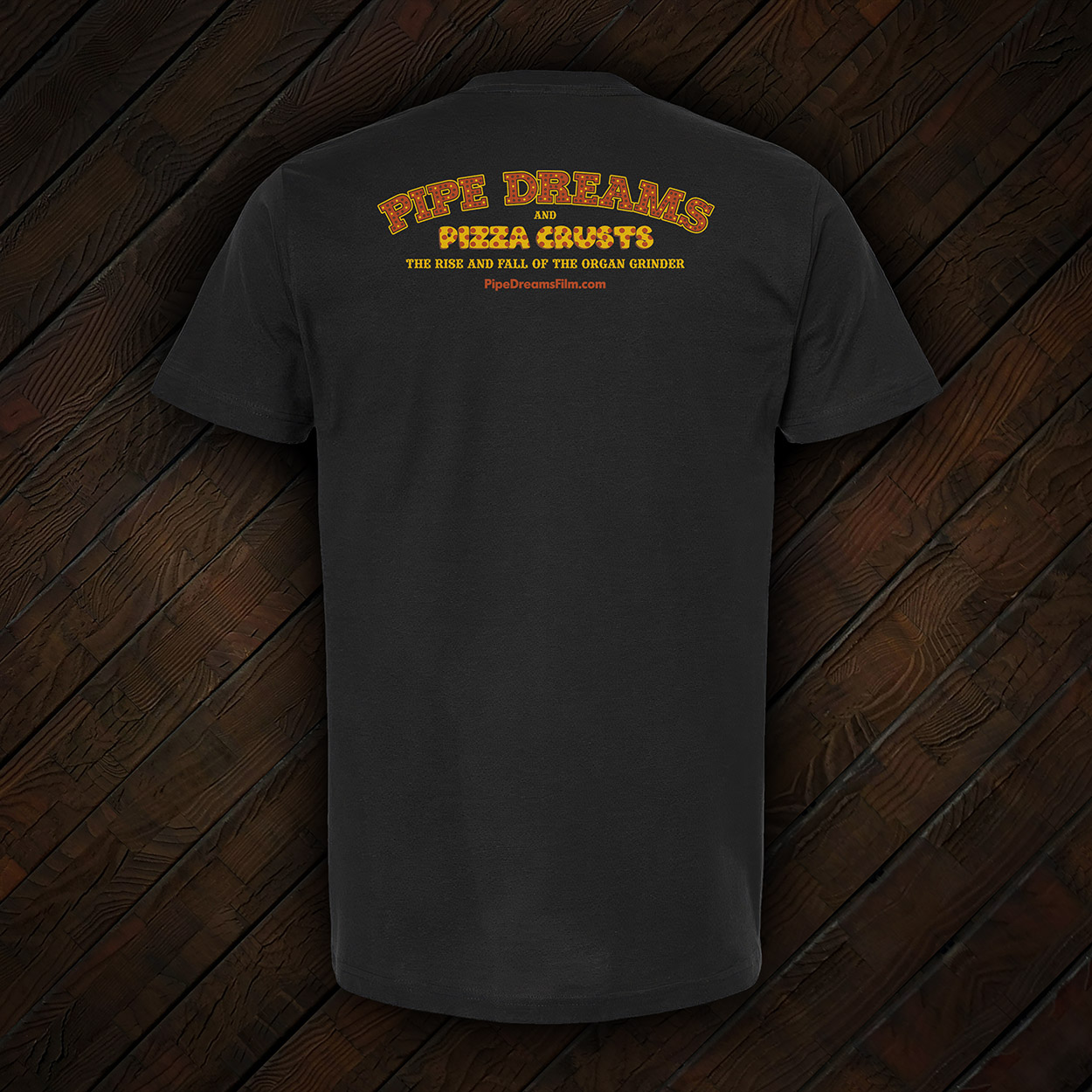 Organ Grinder T-Shirt – Men’s / Unisex – Black