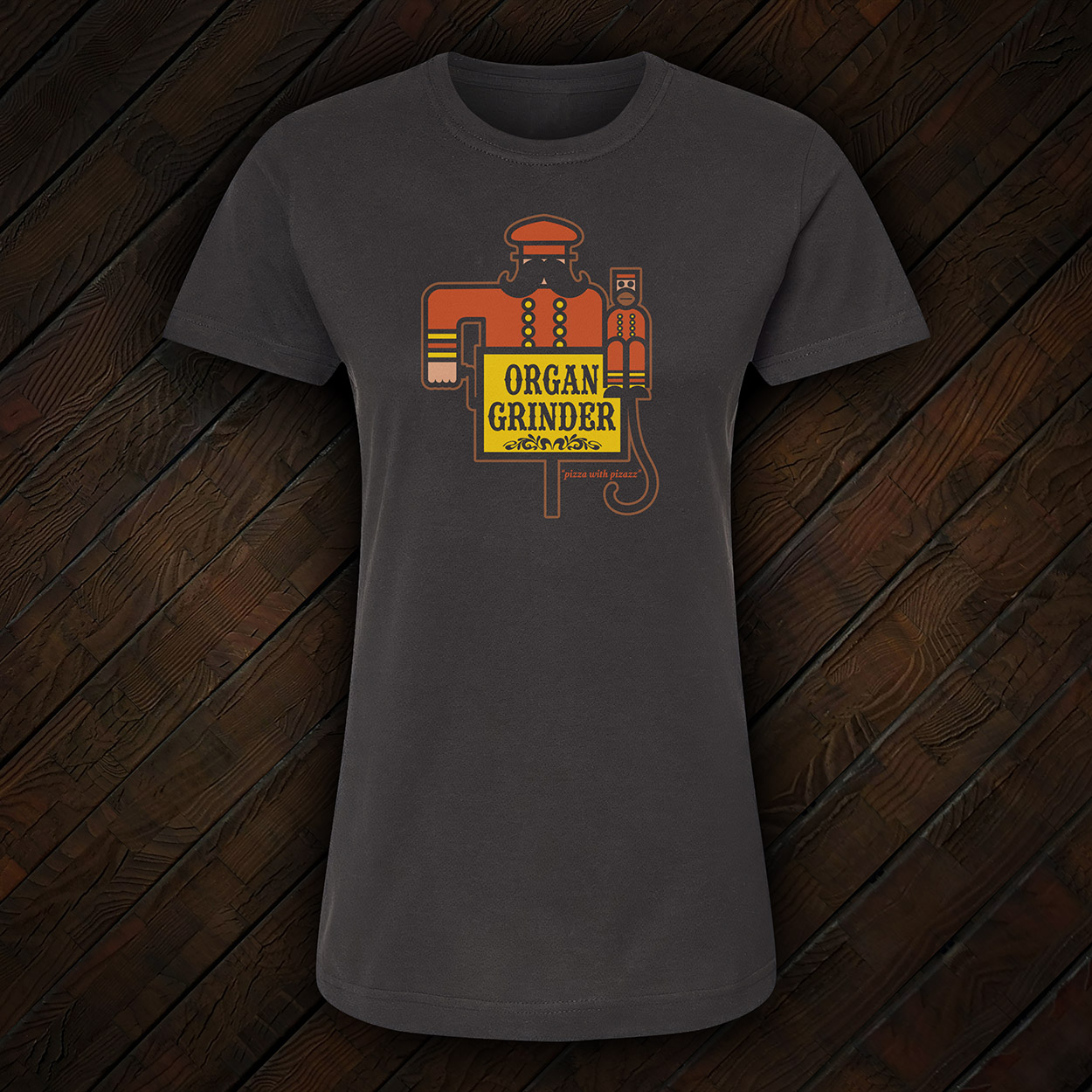 Organ Grinder T-Shirt – Women’s – Black