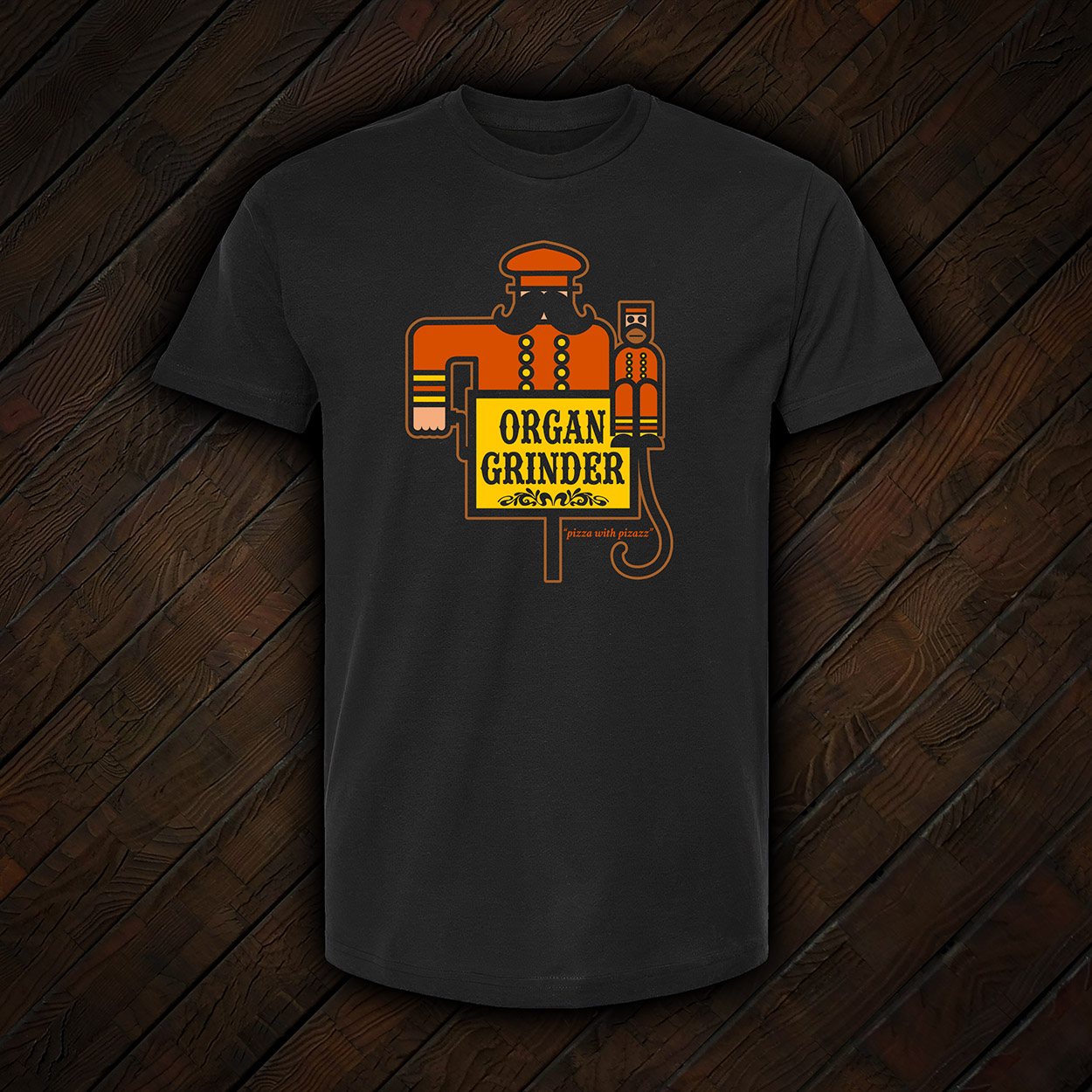 Official Organ Grinder Logo T-Shirt - Limited Stock! - Image 6