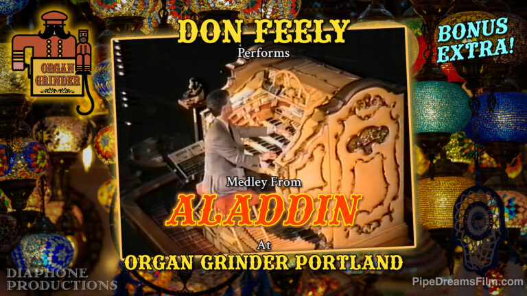 Don Feely performs “Aladdin” at Organ Grinder Portland