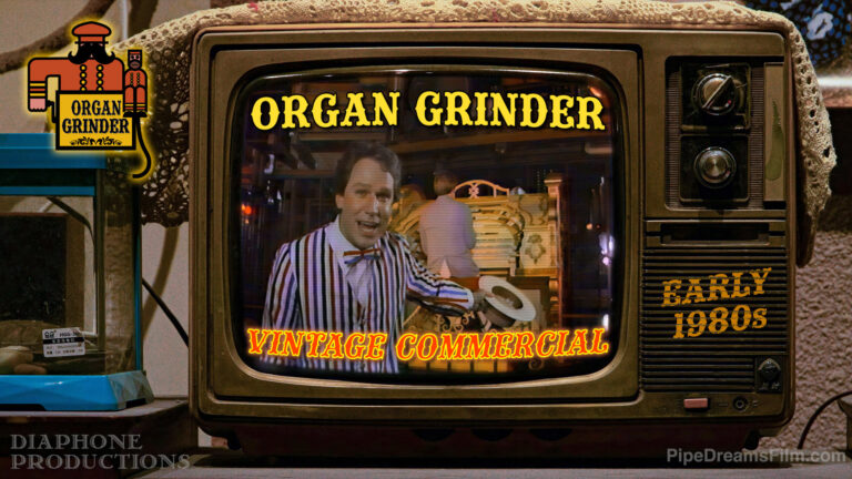 Vintage Organ Grinder TV Commercial – Early 1980s – Portland Nostalgia