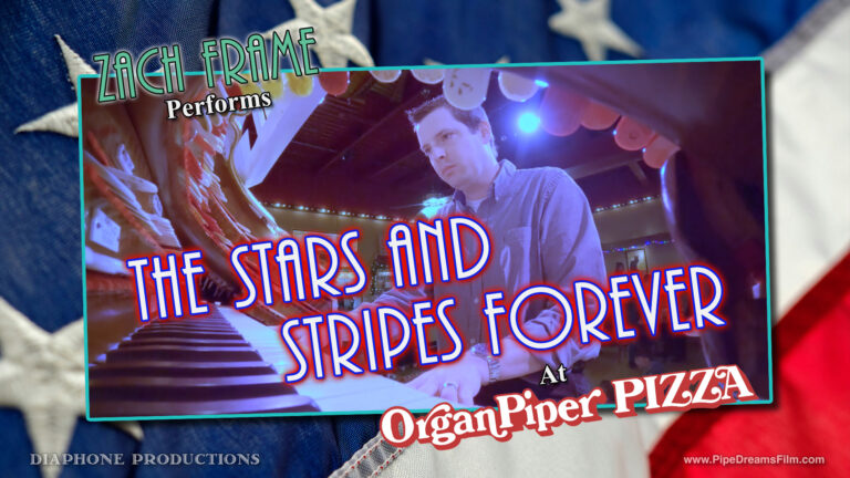 Zach Frame performs The Stars and Stripes Forever at Organ Piper Pizza